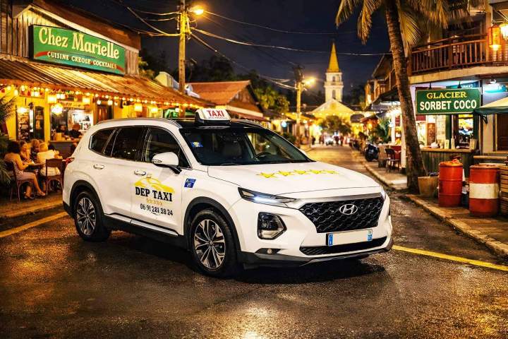 Taxi nocturne Guadeloupe