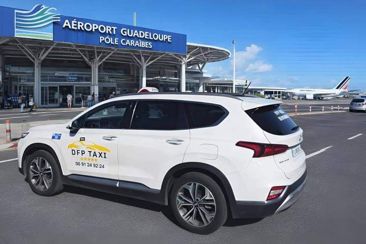 Taxi aéroport Guadeloupe, Transfert aéroport Guadeloupe, Service taxi aéroport Guadeloupe